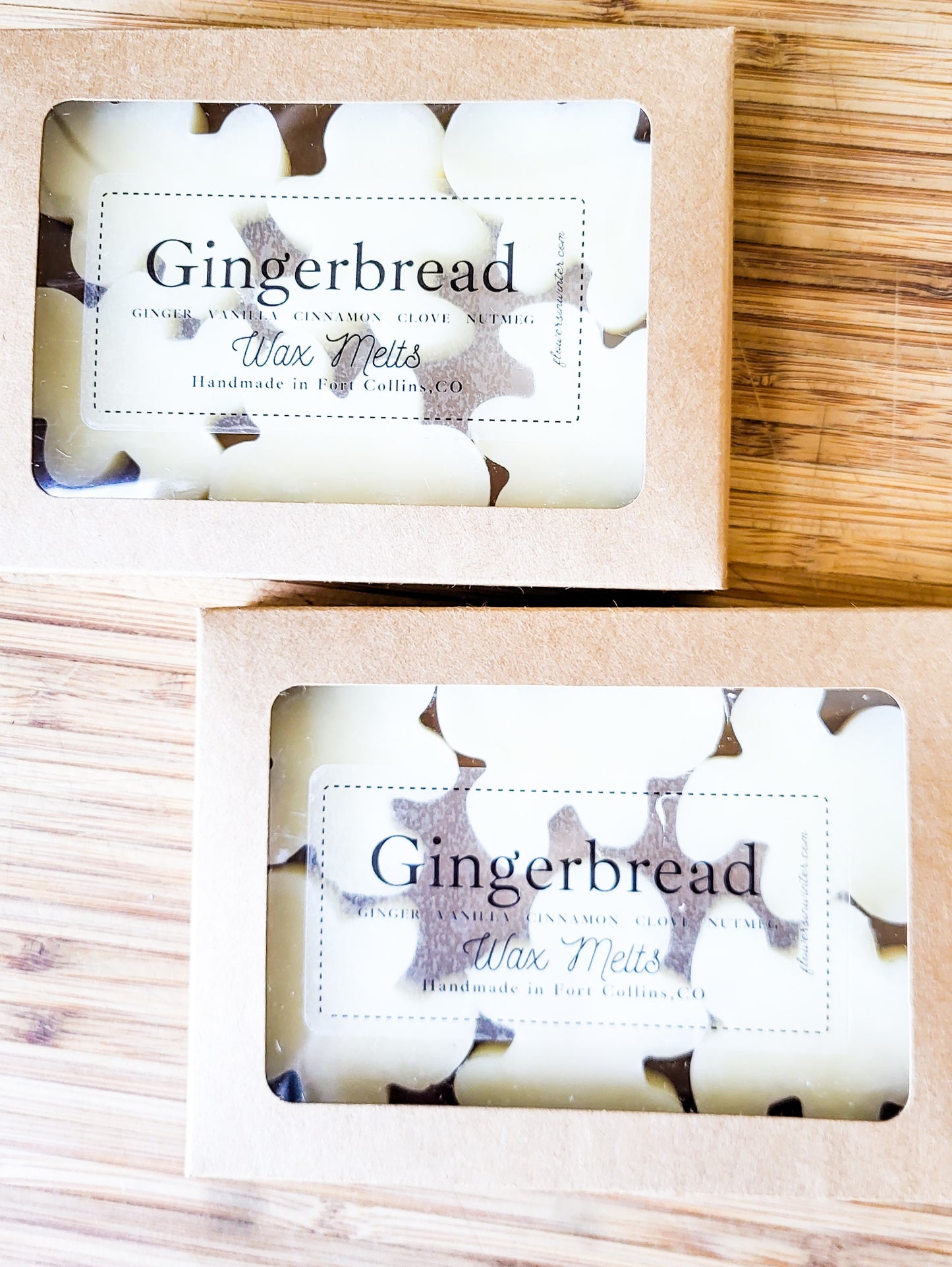 Gingerbread Soy Wax Melts - Flowers in Winter Shop