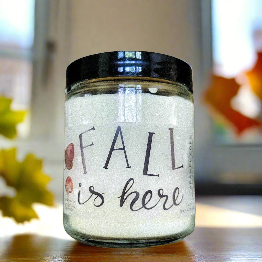 Fall Container Soy Candle - Flowers in Winter Shop