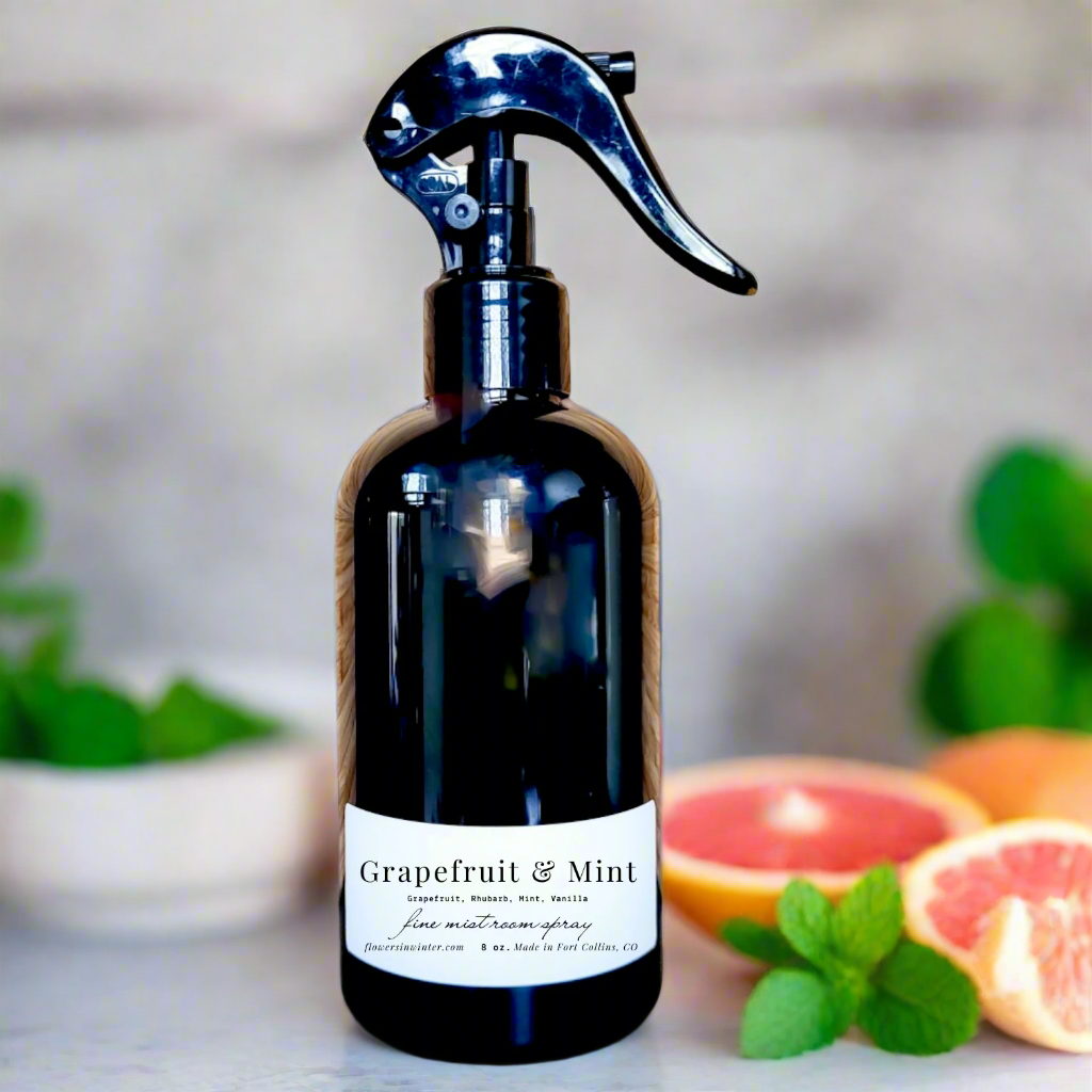 Grapefruit & Mint Room Spray - Flowers in Winter Shop