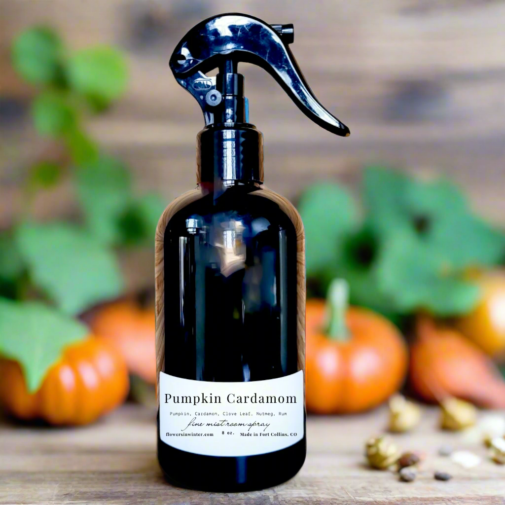Pumpkin Cardamom Room Spray - Flowers in Winter Shop
