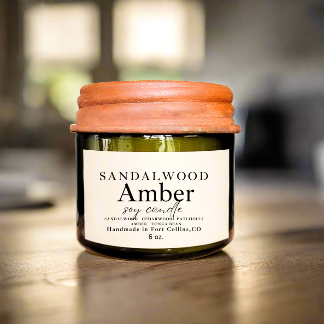 6 oz. Sandalwood Amber - Flowers in Winter Shop