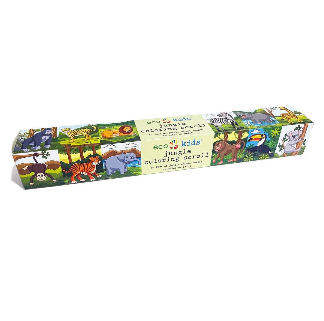 Jungle Coloring Scroll - Flowers in Winter Shop