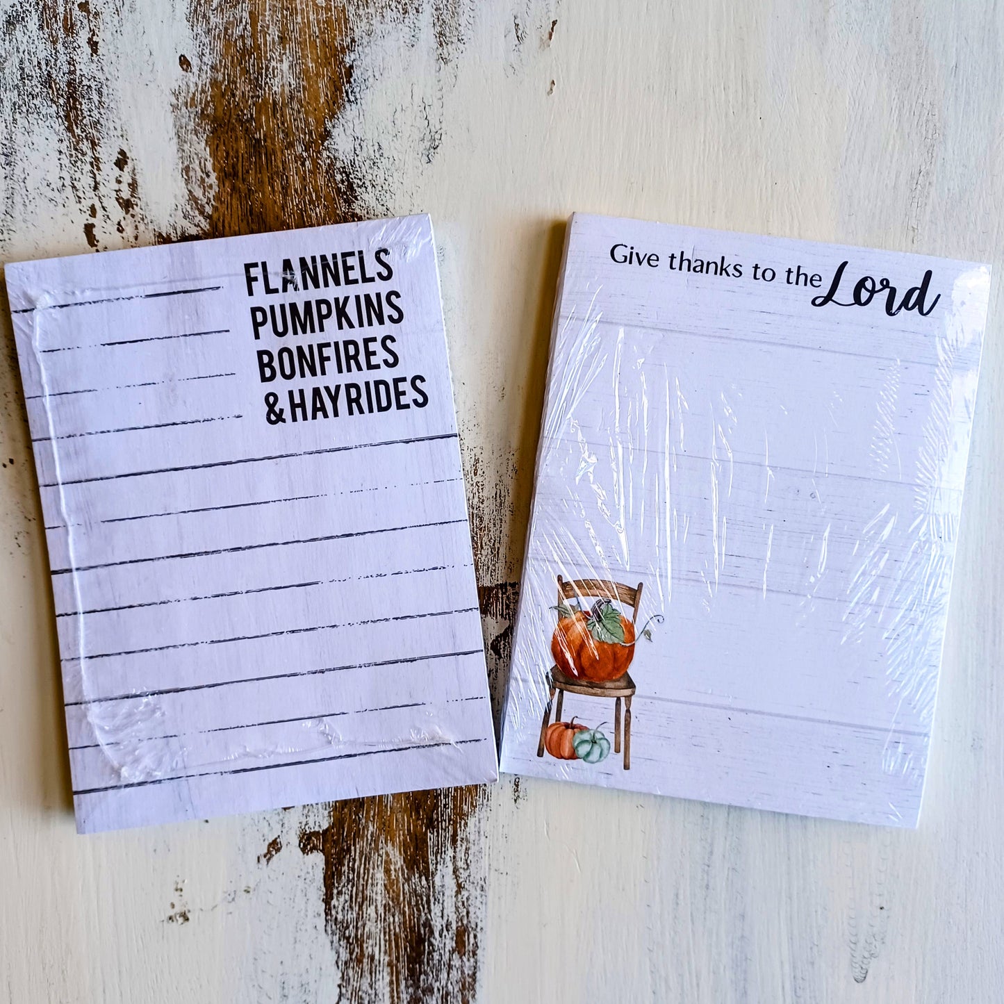 Fall Mini Notepads, Set of 2 - Flowers in Winter Shop