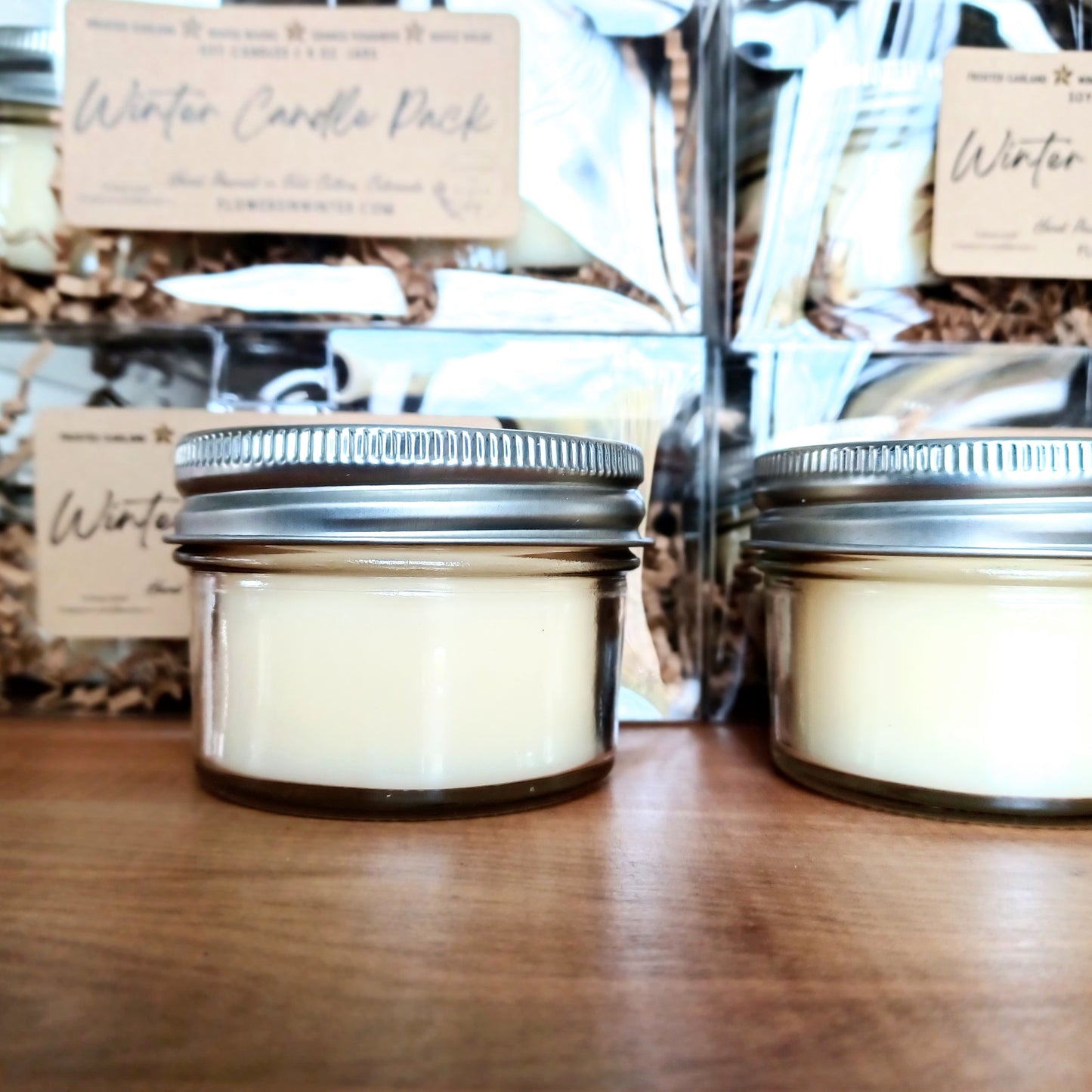 Winter Candle Pack - Flowers in Winter Shop