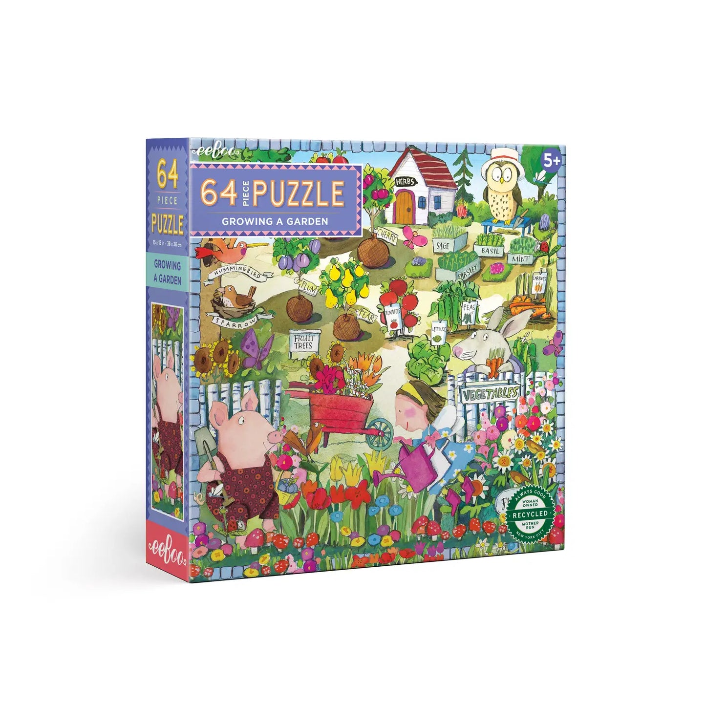 Growing a Garden 64 Piece Puzzle - Flowers in Winter Shop