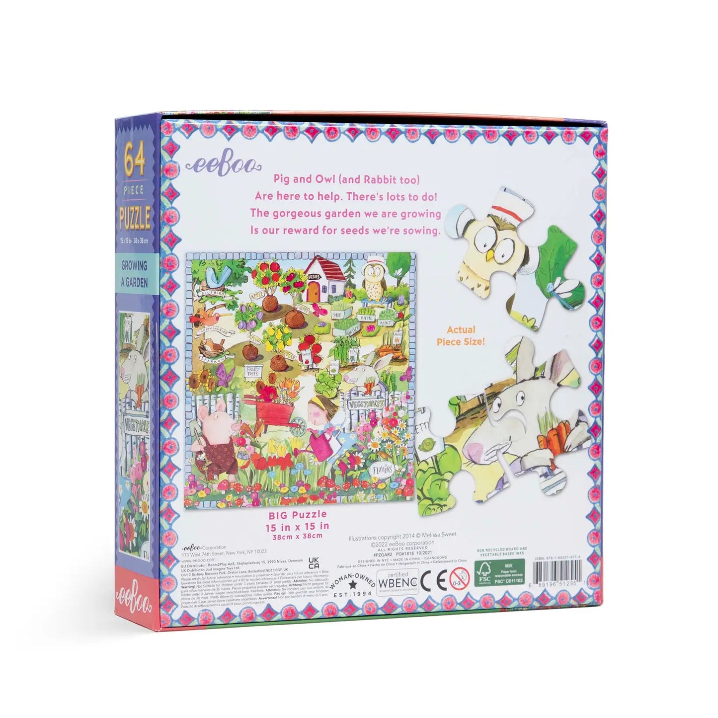 Growing a Garden 64 Piece Puzzle - Flowers in Winter Shop