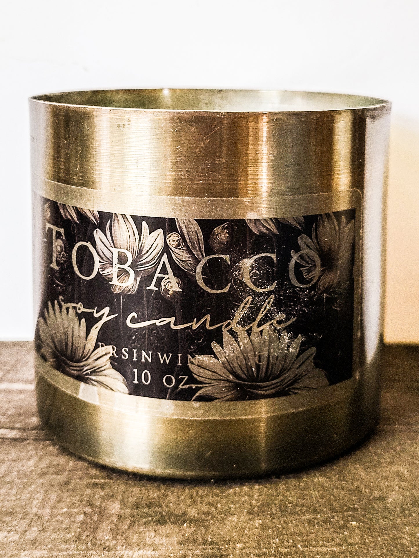 Tobacco Soy Candle