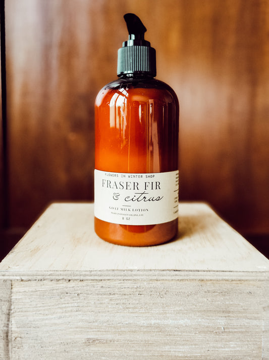 Fraser Fir & Citrus Goat Milk Lotion