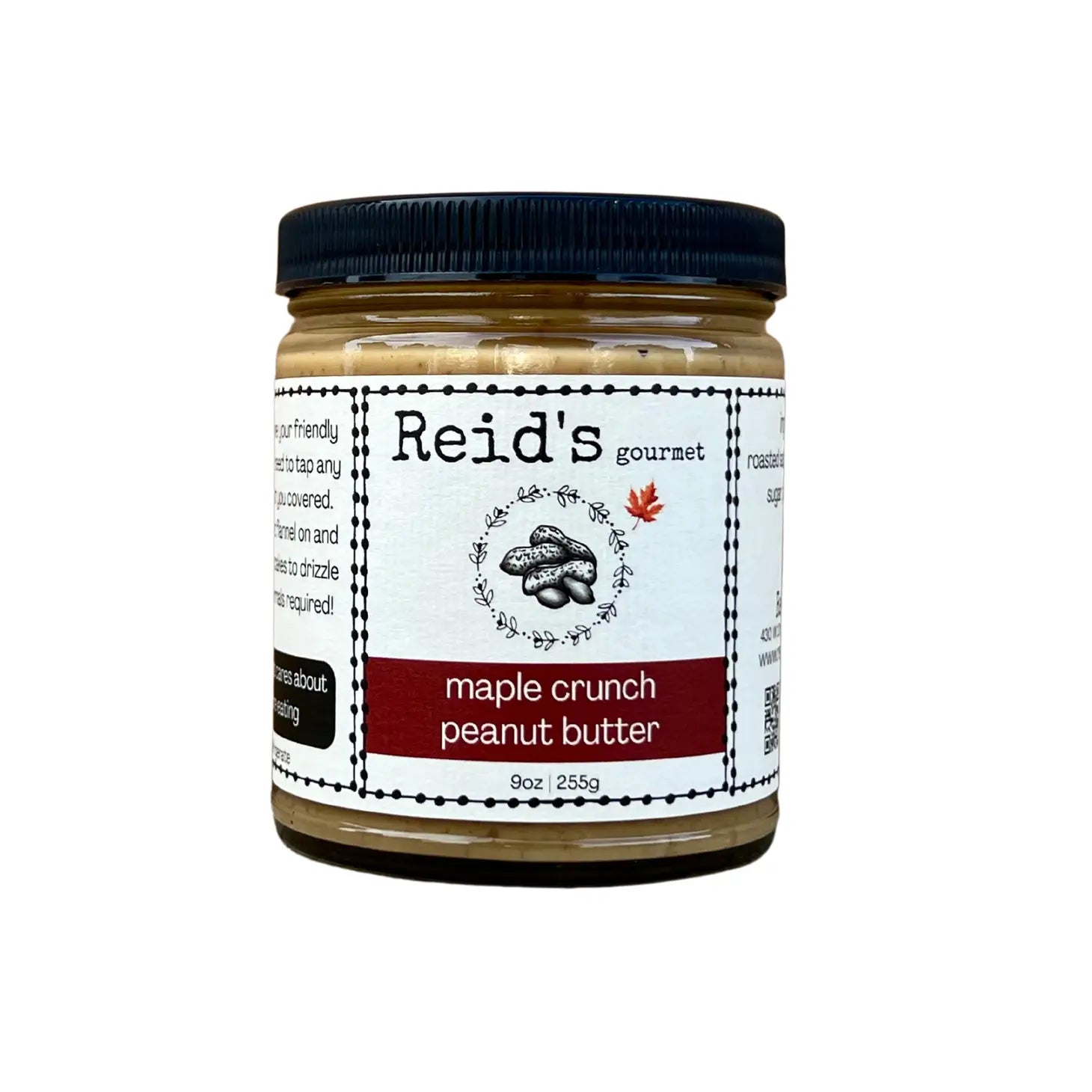 Reid's Gourmet Maple Crunch Peanut Butter - Flowers in Winter Shop