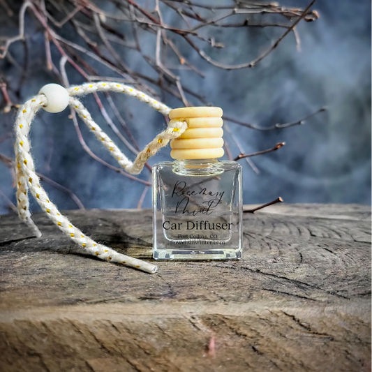 Rosemary Mint Car Diffuser - Flowers in Winter Shop