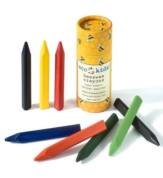 Beeswax Crayons - Set of 8 - Flowers in Winter Shop