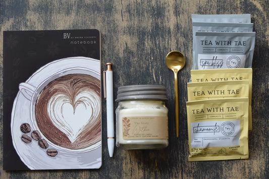 The Story Within Cappuccino Bundle Flowers in Winter Shop