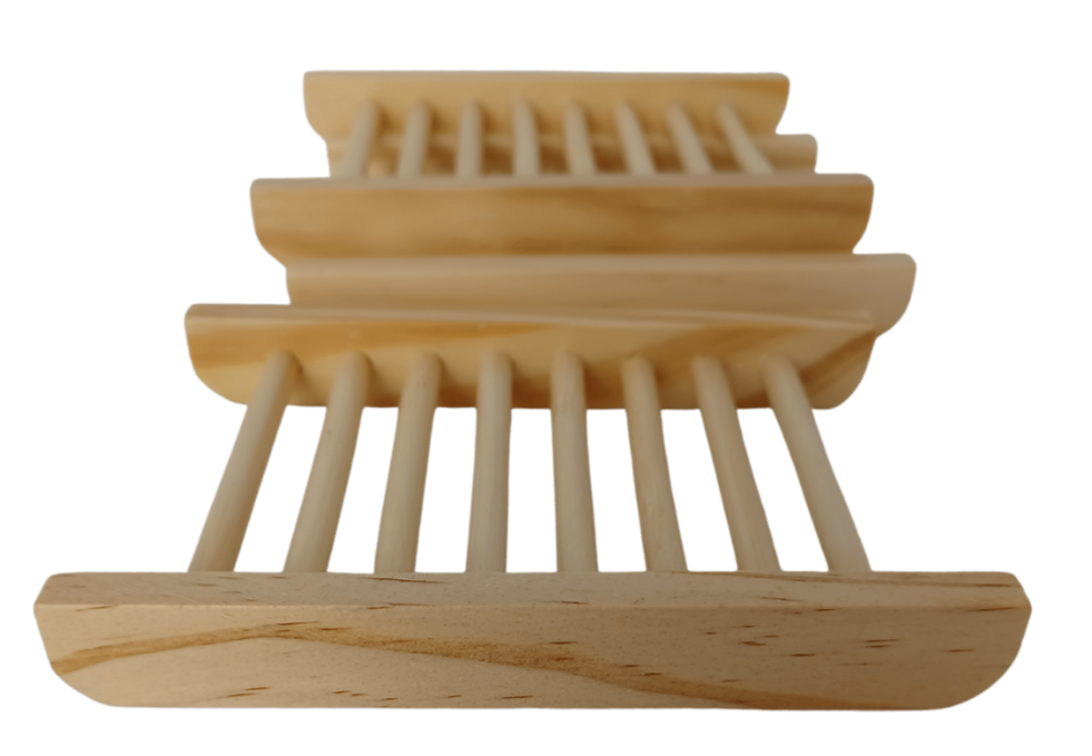 Ladder Rack Wooden Soap Dish - Flowers in Winter Shop