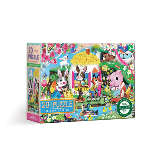 Celebrate Spring 20 Piece Puzzle - Flowers in Winter Shop