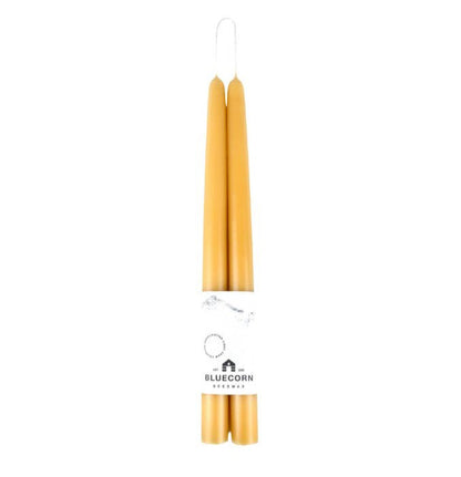 100% Beeswax Taper Candles - Flowers in Winter Shop