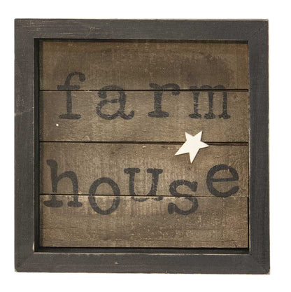 Farmhouse Slat Sign - Flowers in Winter Shop